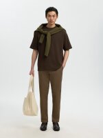 SELECTED - SLHLOOSEOSCAR SS O-NECK TEE NO SELECTED - SLHLOOSEOSCAR SS O-NECK TEE NO