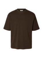 SELECTED - SLHLOOSEOSCAR SS O-NECK TEE NO SELECTED - SLHLOOSEOSCAR SS O-NECK TEE NO