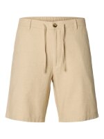 SELECTED - SLHREGULAR-BRODY LINEN SHORTS