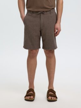 SELECTED - SLMREGULAR BRODY LINEN BLD SHO