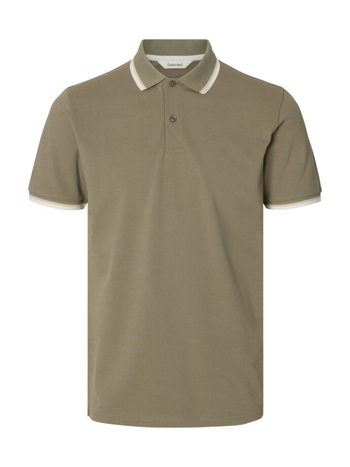 SELECTED - SLMSLIM-ATLAS SPORT SS POLO NO