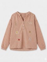 QNUZ - Checkered Shirt w embrodery QNUZ - Checkered Shirt w embrodery