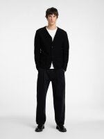 SELECTED - SLMJIN BOILED WOOL CARDIGAN