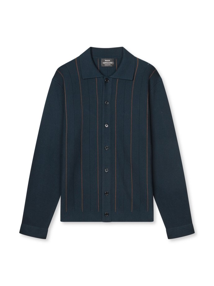 Mads Nørgaard - Classy Brando Polo LS Knit Mads Nørgaard - Classy Brando Polo LS Knit