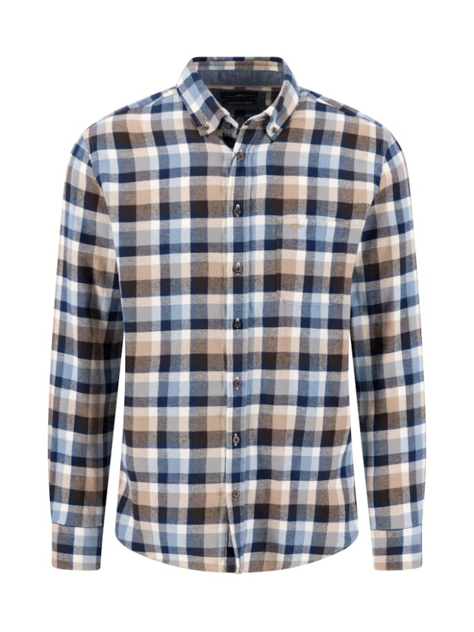 FYNCH-HATTON - Flannel Check, B.D., 1/1 FYNCH-HATTON - Flannel Check, B.D., 1/1
