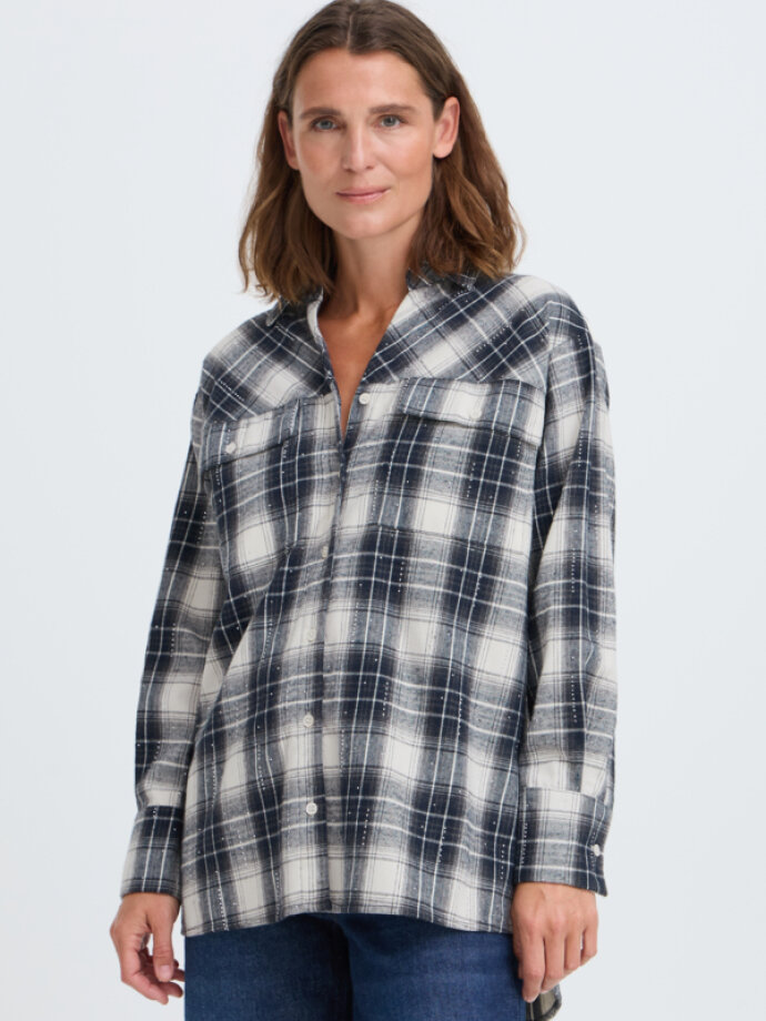 PULZ - PZKAMMA OVERSIZED SHIRT PULZ - PZKAMMA OVERSIZED SHIRT