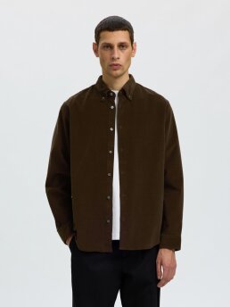 SELECTED - SLHREGDANNI CORD BD LS SHIRT N