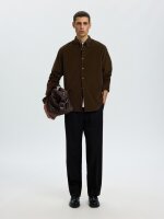 SELECTED - SLHREGDANNI CORD BD LS SHIRT N SELECTED - SLHREGDANNI CORD BD LS SHIRT N