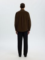 SELECTED - SLHREGDANNI CORD BD LS SHIRT N SELECTED - SLHREGDANNI CORD BD LS SHIRT N