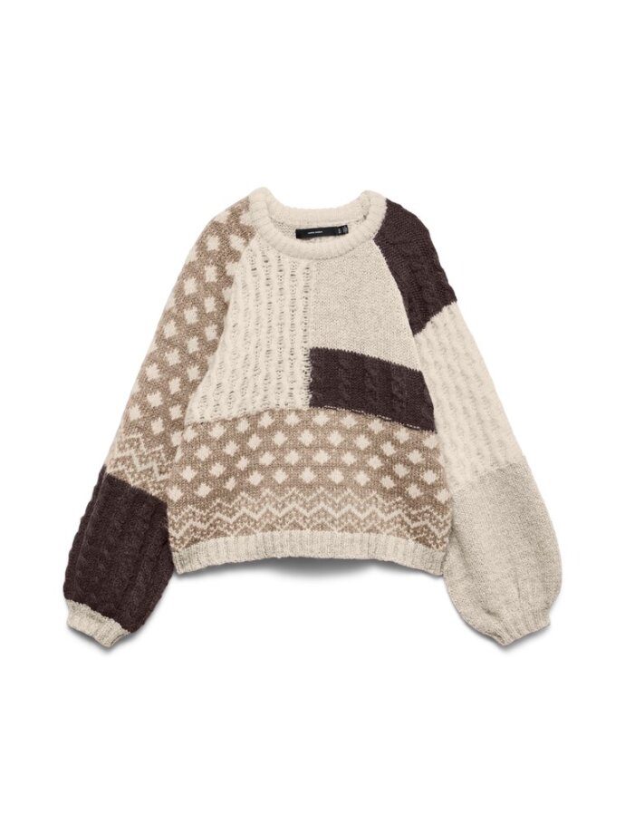 VERO MODA - VMKRISTIN LS O-NECK PULLOVER B