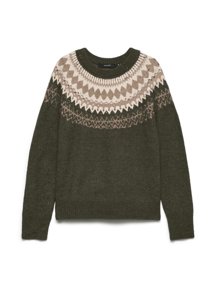 VERO MODA - VMSIMONE LS NORDIC PULLOVER GA VERO MODA - VMSIMONE LS NORDIC PULLOVER GA