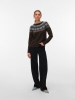 VERO MODA - VMSIMONE LS NORDIC PULLOVER GA