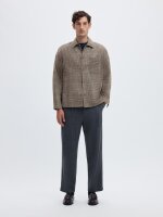 SELECTED - SLMRLXSVEND WT CHECK WOOL SELECTED - SLMRLXSVEND WT CHECK WOOL