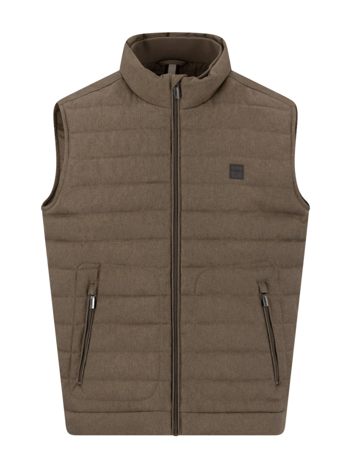 FYNCH-HATTON - Vest melange FYNCH-HATTON - Vest melange