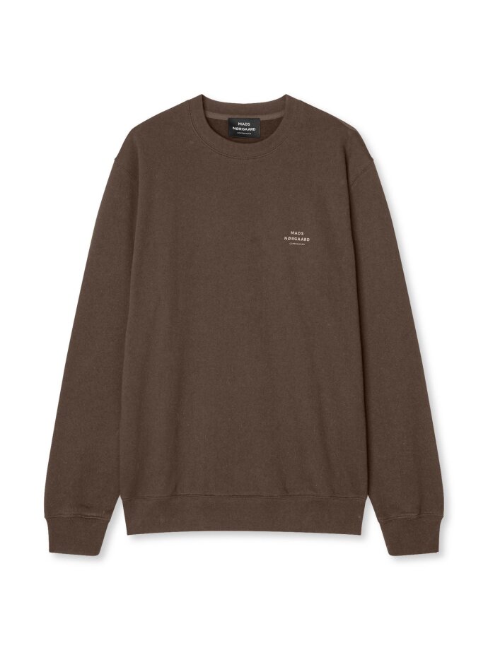 Mads Nørgaard - Cotton Light Crew Logo Sweat