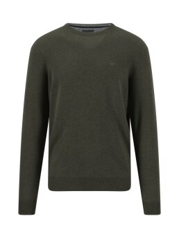 FYNCH-HATTON - O-neck, merino cashmere