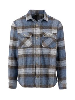FYNCH-HATTON - Heavy flannel overshirt