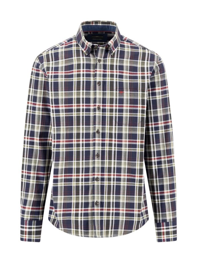 FYNCH-HATTON - Colorful flannel check 1/1 FYNCH-HATTON - Colorful flannel check 1/1