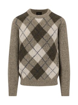 FYNCH-HATTON - O-neck argyle