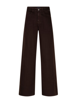 RED BUTTON - Claudette tencel twill L33 Hig