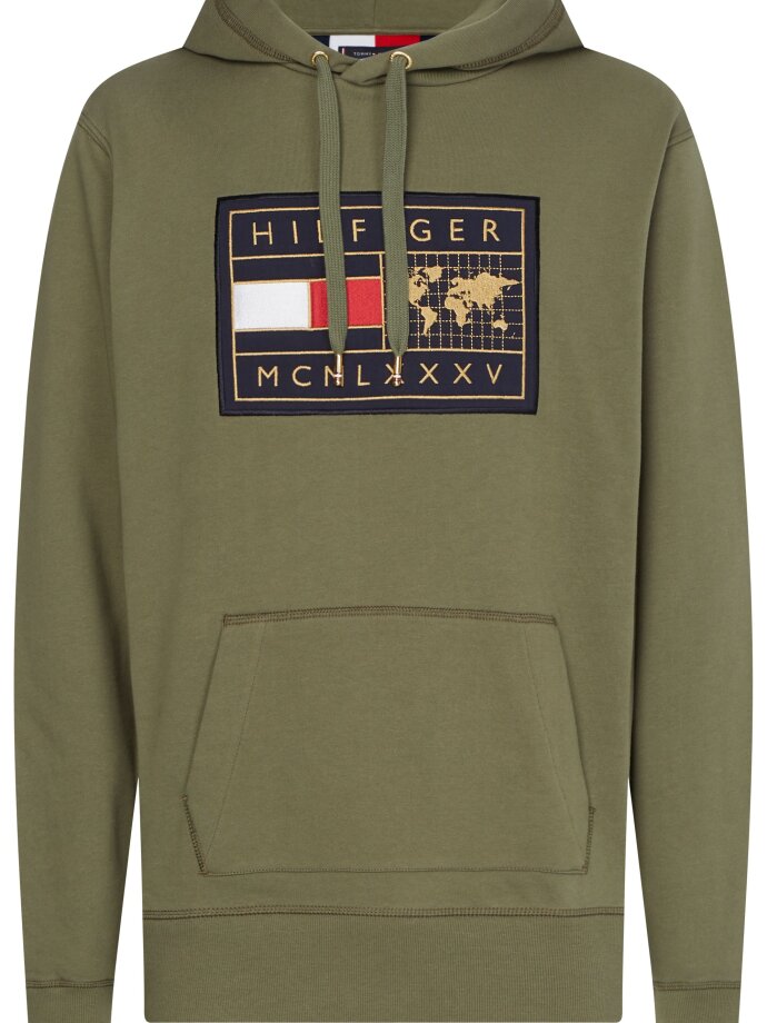 TOMMY HILFIGER - ICON EARTH BADGE HOODIE