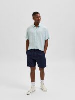 SELECTED - Comfort-Newton Linen Shorts