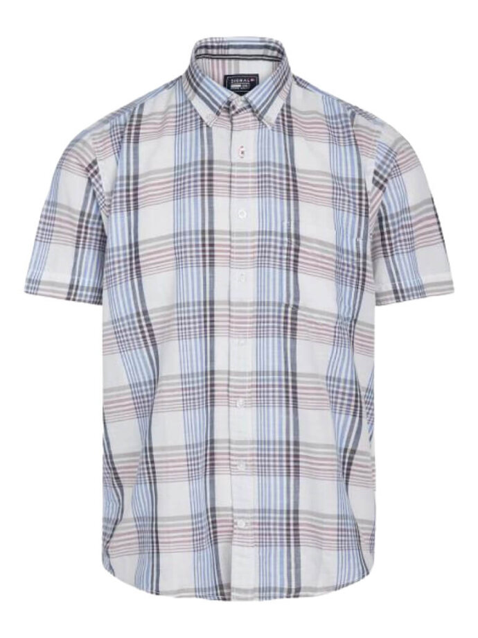 SIGNAL - Theo Check S/S Shirts