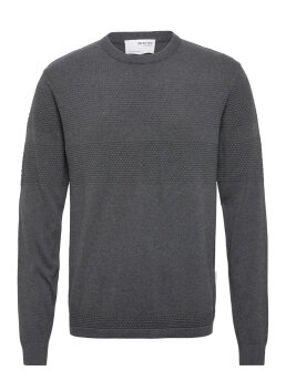 SELECTED - SLHMAINE LS KNIT CREW NECK W N
