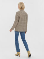 VERO MODA - VMCLARA LS OVERSIZED CHECK BLA