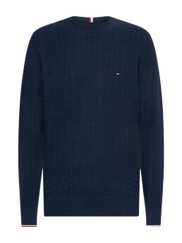 TOMMY HILFIGER - EXAGGERATED STRUCTUR KNIT
