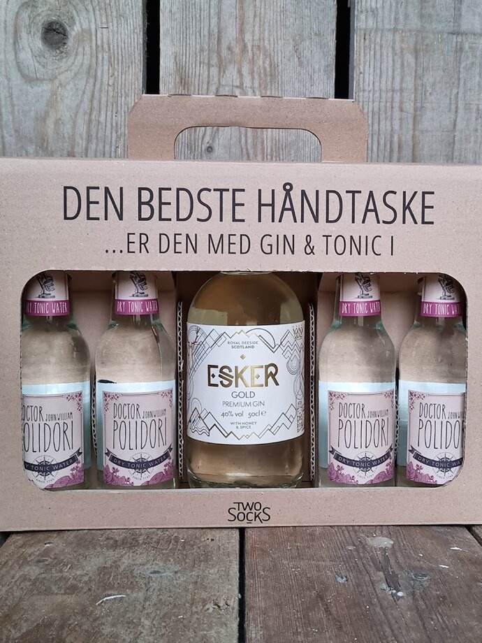 Two Socks - TS Håndtaske - Esker Gold Gin