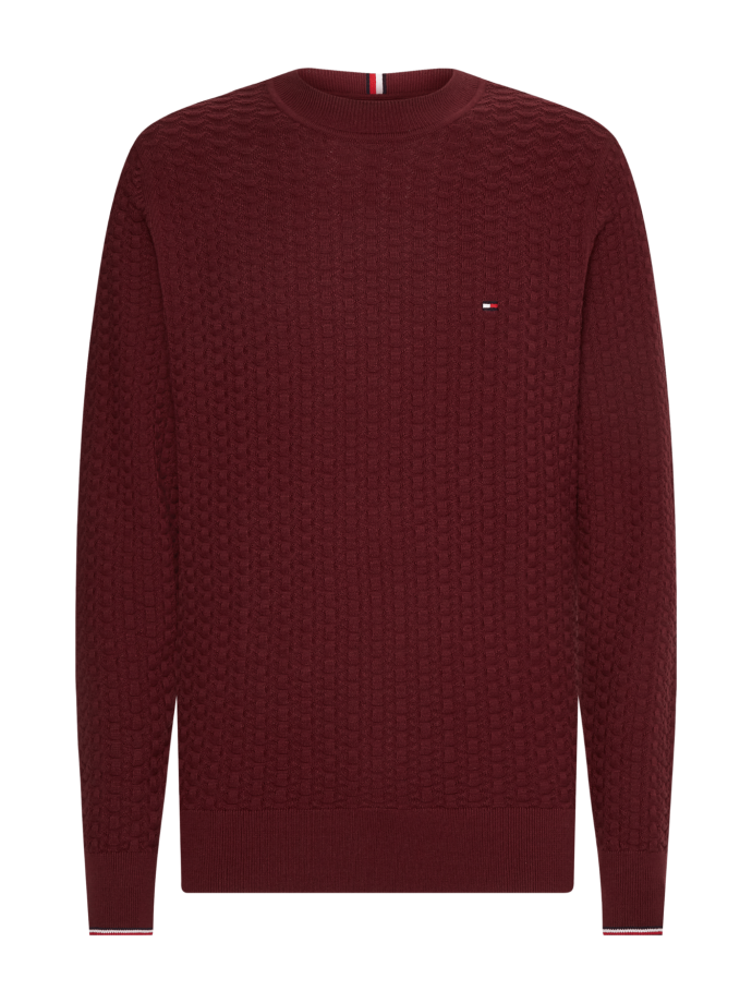 TOMMY HILFIGER - EXAGGERATED STRUCTUR KNIT