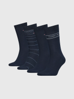 TOMMY HILFIGER - TH MEN SOCK 4P TIN GIFTBOX
