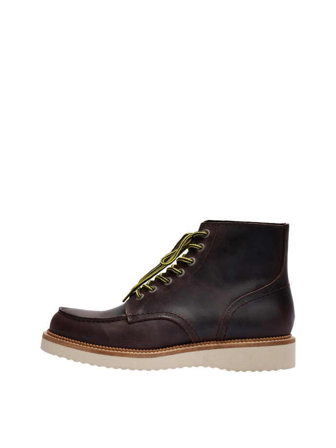 SELECTED - SLHTEO NEW LEATHER MOC-TOE BOO