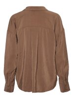 VERO MODA - VMQUEENY LS OVERSIZE SHIRT WVN