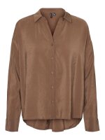 VERO MODA - VMQUEENY LS OVERSIZE SHIRT WVN