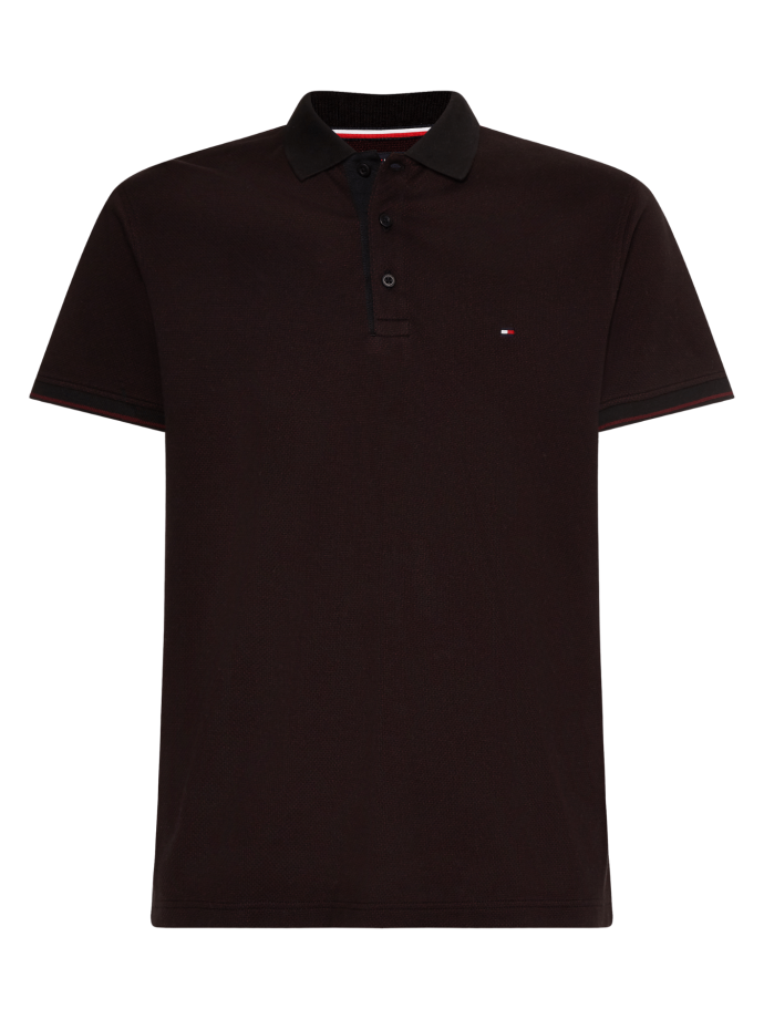 TOMMY HILFIGER - TWO TONE BUBBLE STIT POLO