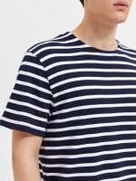 SELECTED - SLHBRIAC STRIPE SS O-NECK TEE