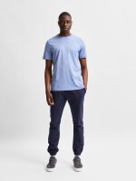 SELECTED - SLHNORMAN MINI STRIPE SS TEE W