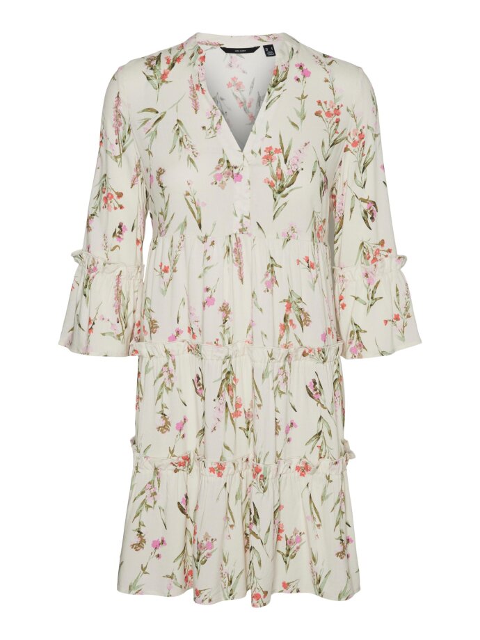 VERO MODA - VMEASY 3/4 SHORT DRESS R1 WVN