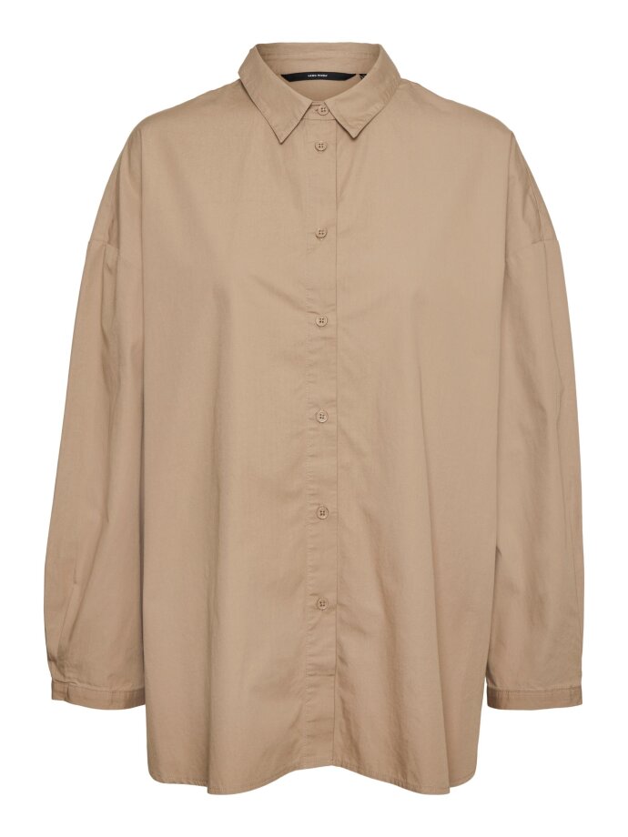 VERO MODA - VMFIAFIKA LS OVERSIZED SHIRT VERO MODA - VMFIAFIKA LS OVERSIZED SHIRT