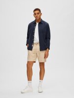 SELECTED - SLHREGULAR-BRODY LINEN SHORTS