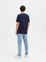 SELECTED - SLHASPEN SS O-NECK TEE NOOS