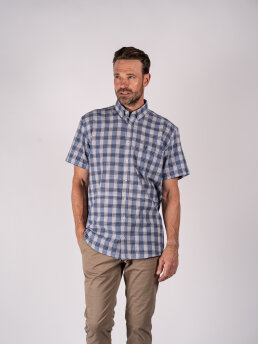 Pre End - Mickey Shirt ss - stripe/check