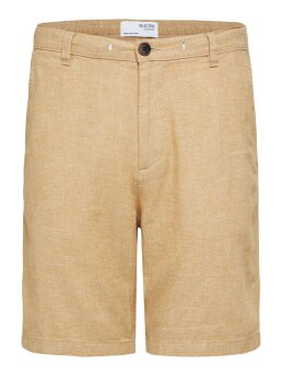 SELECTED - SLHREGULAR-BRODY LINEN SHORTS