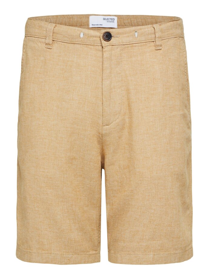 SELECTED - SLHREGULAR-BRODY LINEN SHORTS