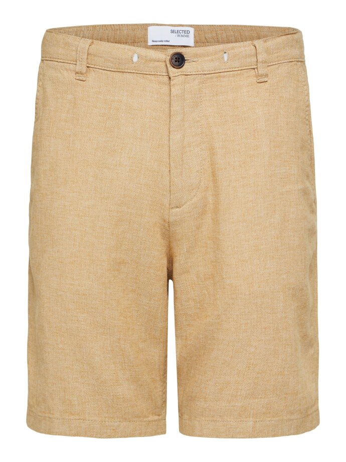 SELECTED - SLHREGULAR-BRODY LINEN SHORTS