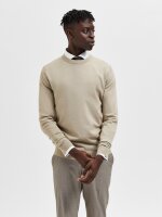 SELECTED - SLHTOWN MERINO COOLMAX KNIT CR