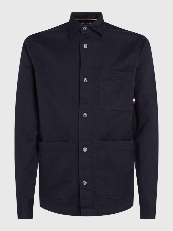 TOMMY HILFIGER - HEAVY TWILL SOLID SH