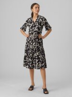 VERO MODA - VMEASY 2/4 FRL CALF DRESS R1 W